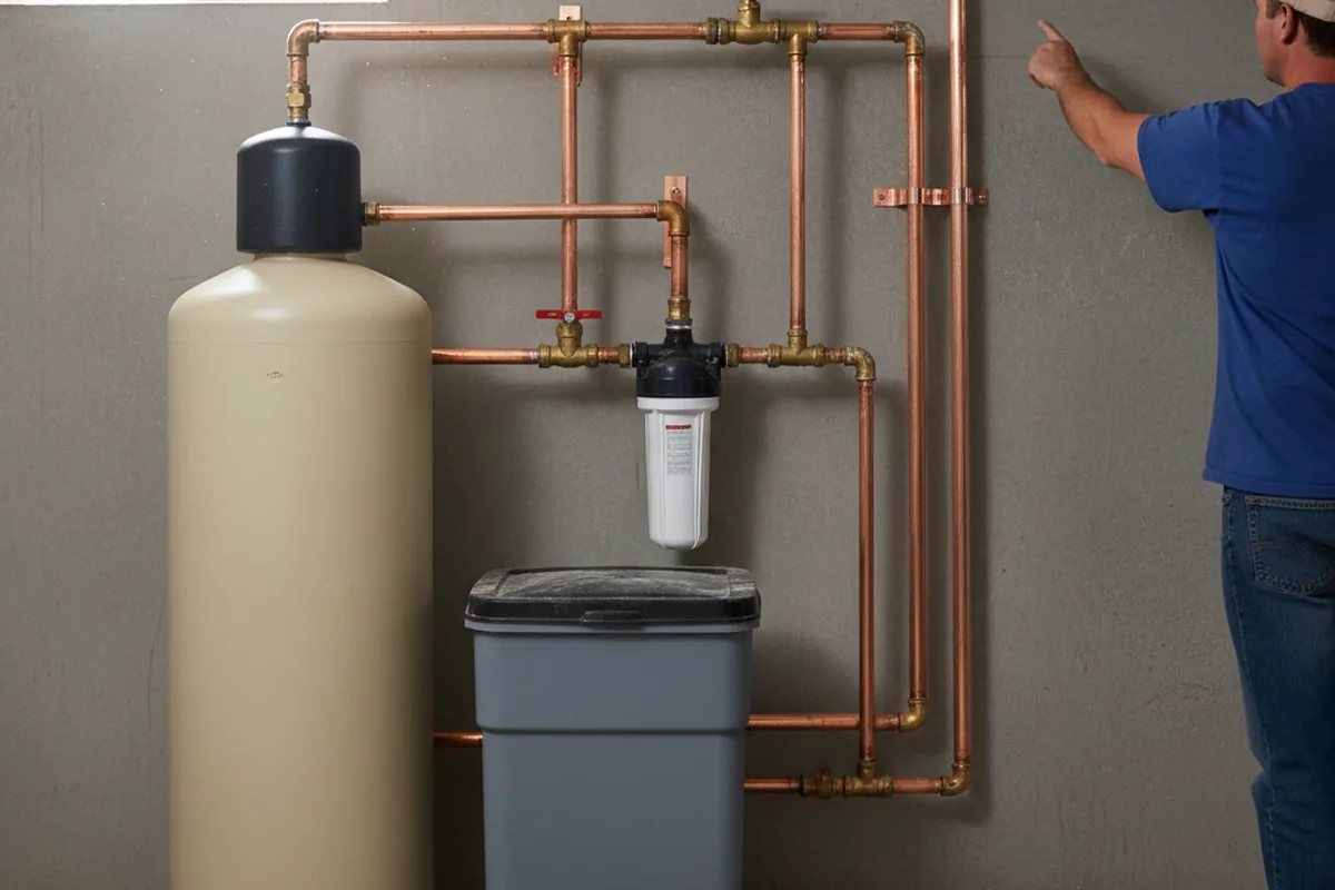 Whole-house water treatment system installed in East Hampstead